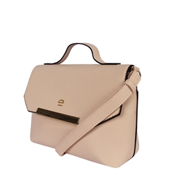Bolsa Mão e Tiracolo Saffiano Frizz Le Postiche