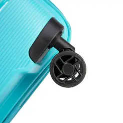 Mala Pequena de Bordo 10kg Polipropileno Rodas Giro 360° Linex American Tourister