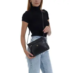 Bolsa Couro Transversal Elisabeth II BM-696 Le Postiche