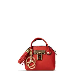 Chaveiro Presentear Mini Bag com Bola de Natal Le Postiche