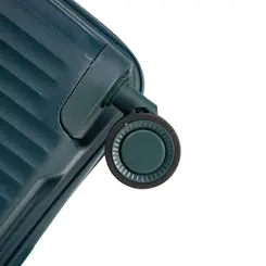 Mala Pequena de Bordo 10kg Polipropileno com Rodas Giro 360º Viena Stradda